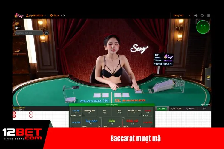 Baccarat mượt mà