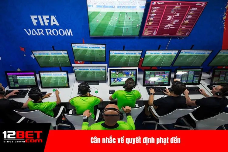 Cân nhắc về quyết định phạt đền