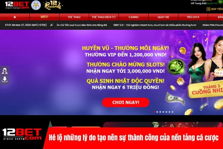 Hé lộ những lý do tạo nên sự thành công của nền tảng cá cược
