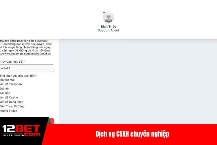 Dịch vụ CSKH chuyên nghiệp